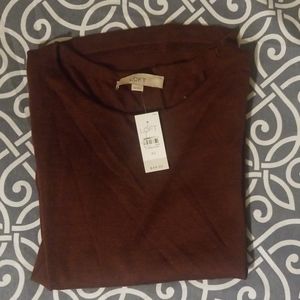 Loft Burgundy Sweater